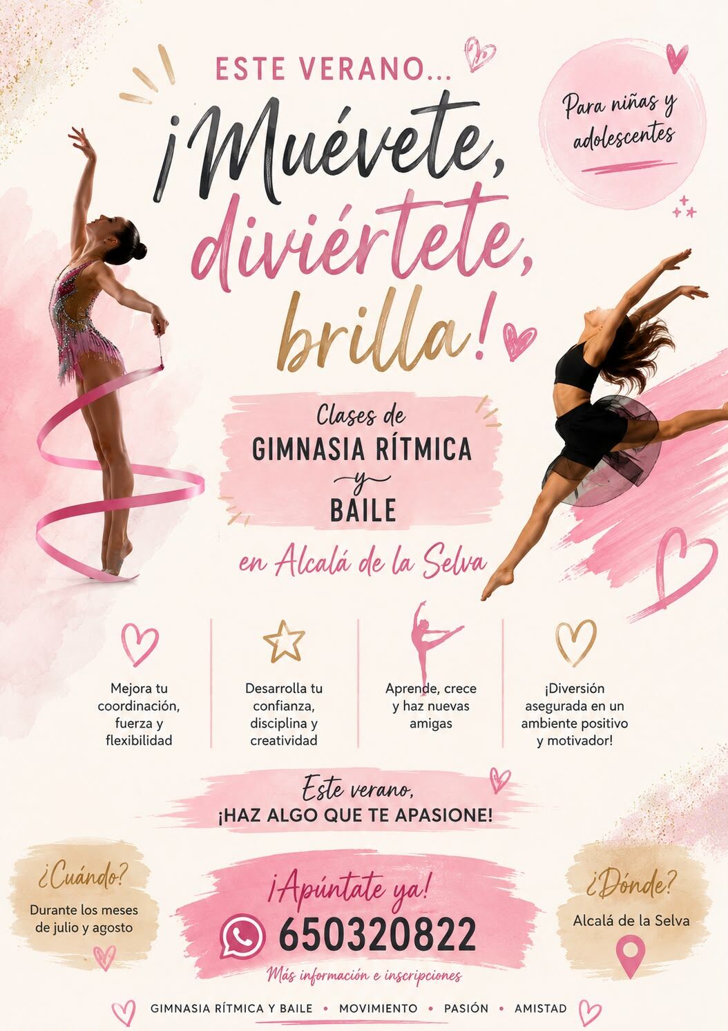 Gimnasia rítmica y baile